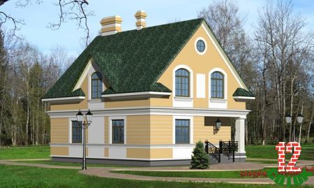 Проекты загородных домов 015