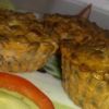 Маффины из чечевицы,грибов,сыра