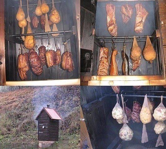 Самодельная коптильня холодного копчения 
